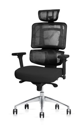 Fotel ergonomiczny ANGEL biurowy obrotowy dakOta czarny